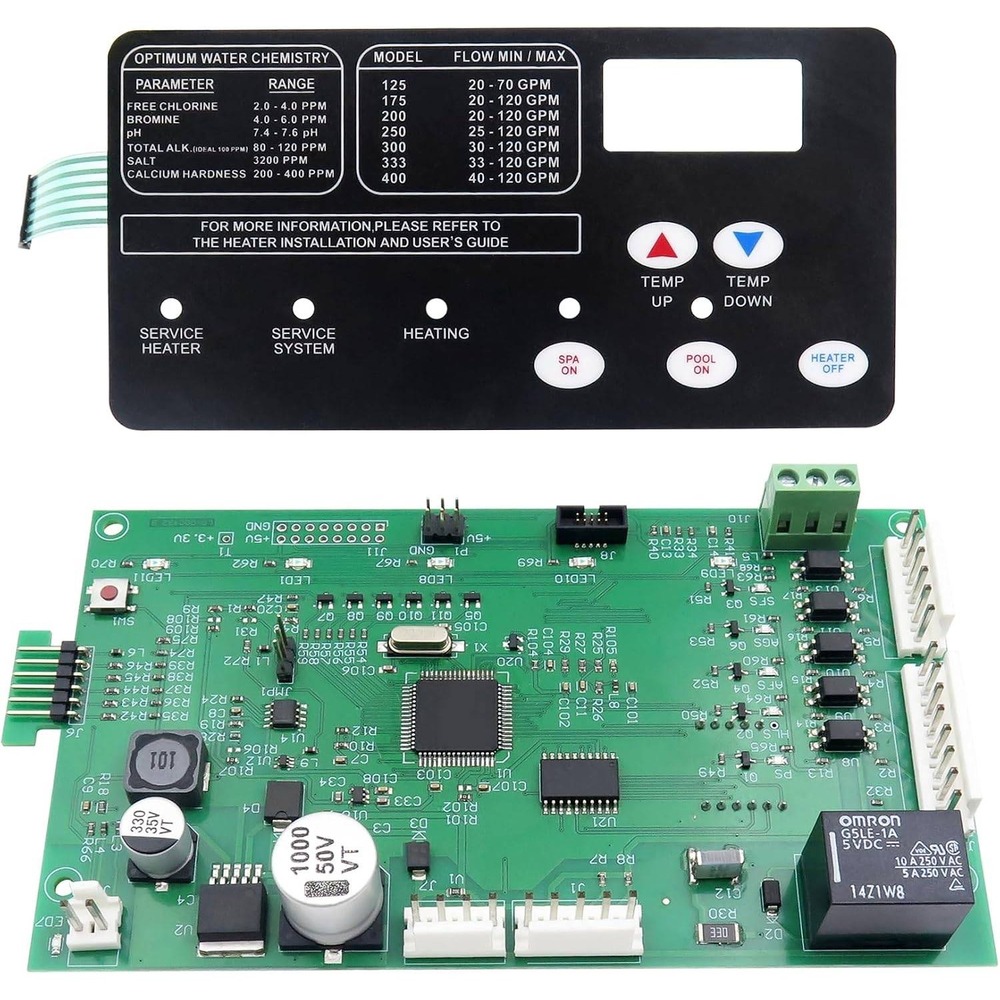 ROBOA 42002-0007S Control Board Kit (461105) with 472610Z Switch Pad Compatible
